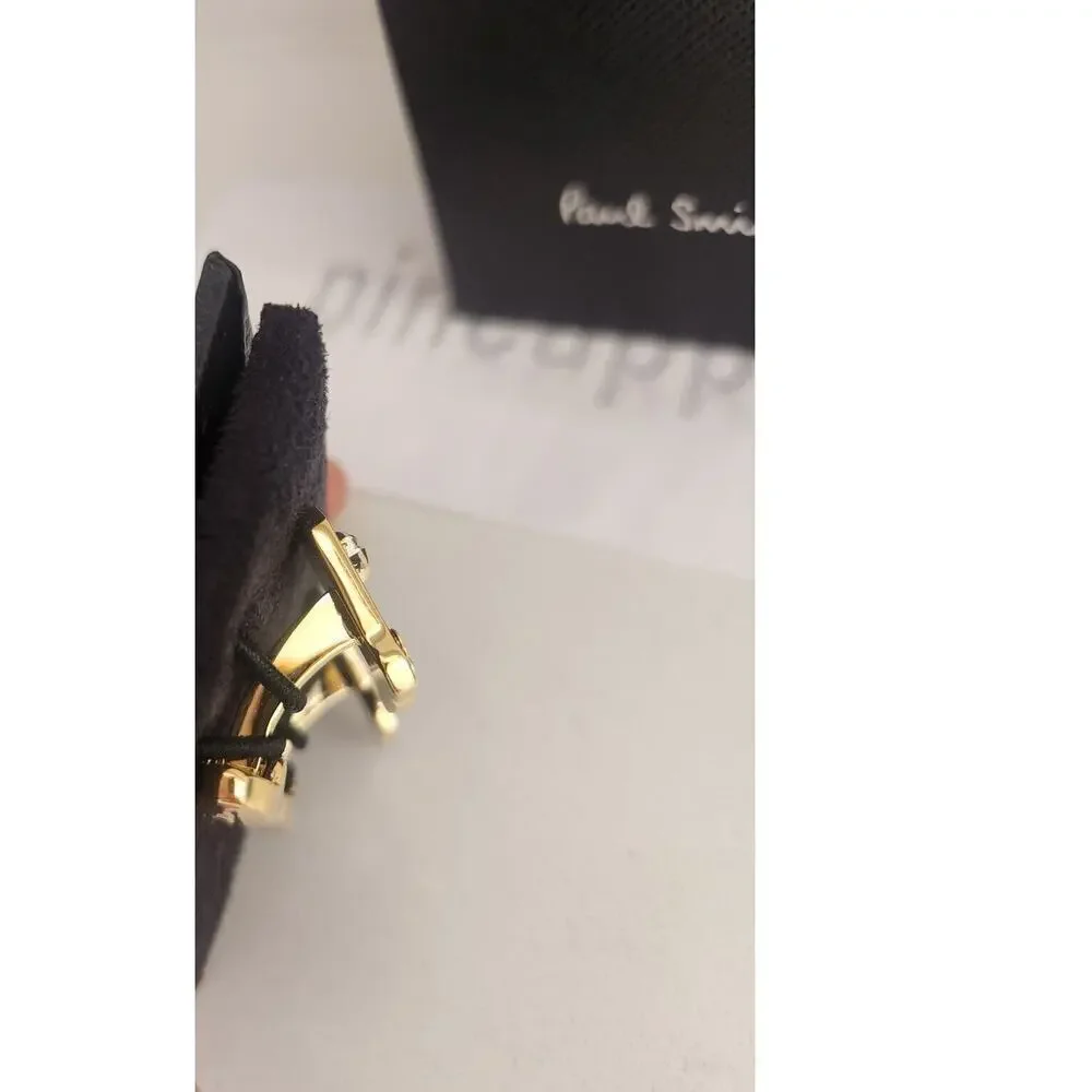 NIB Paul Smith Metal CUFFLINKS Boots With Star